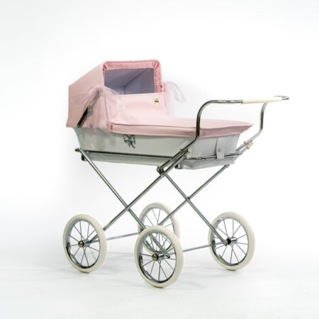 Bolso charol gris carrito bebé| Chupetemania